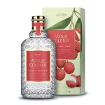 Eau de cologne unisexe 4711 acqua colonia lychee & white mint 100ml