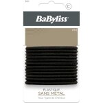 Elastique cheveux babyliss noir 4mm x14