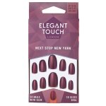 Elegant touch - colour nails next stop new york faux ongles faux ongle teinte next stop new york 24 un ...