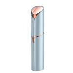 Epilateur pour le visage indolore rechargeable bleu