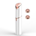 Epilateur visage indolore rechargeable blanc