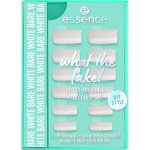 Essence - kit de manucure what the fake! press - on nails - 04 bare white