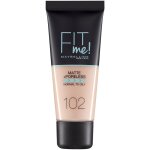 Fond de teint matifiant fit me ! - 102 ivoire clair