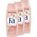 Gel douche divine moments (3 x 250 ml) 95 % d'ingr�dients d'origine naturelle, envoyez vos sens dans ...