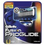 Gilette fusion proglide pack de 8 lames de rasoir
