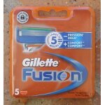 Gillette lames de rasoir fusion - pack de 5 recharges