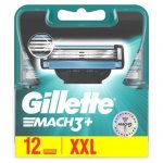 Gillette mach3 lames de rasoir pour homme / 12 recharges