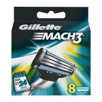 Gillette mach3 refill 8 unitã©s Gillette mach3 refill 8 unitã©s