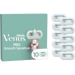Gillette venus deluxe smooth sensitive lot de 10 lames de rechange pour rasoir femme avec lame 5 fois ...