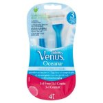 Gillette venus oceana - rasoirs jetables pour femme, lot de 3 1 gratuit
