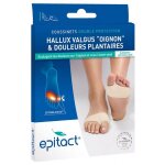 Hallux valgus & douleurs plantaires coussinets double protection s epitact