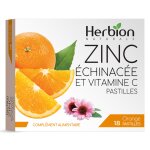 Herbion naturals pastilles de zinc, d'échinacée et de vitamine c avec arôme naturel d'orange - 18 ct Herbion naturals pastilles de zinc, d'échinacée et de vitamine c avec arôme naturel d'orange - 18 ct