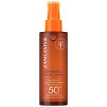 Huile sche soyeuse acclrateur de bronzage spray spf50 - lancaster - huile sche spf50