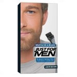 Juste pour homme m25 couleur gel barbes moustaches et br�lures brun clair