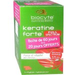 Keratine forte full spectrum 3 x 40 gélules biocyte Keratine forte full spectrum 3 x 40 gélules biocyte