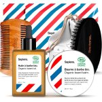 Kit soin barbe homme - coffret soin barbe avec huile barbe et baume barbe bio - fabriqués en france - ... Kit soin barbe homme - coffret soin barbe avec huile barbe et baume barbe bio - fabriqués en france - ...