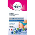 Kyaoayo - easy gel - 30 bandes de cire froide maillot - peaux sensibles - sans frotter - epilation longue ...