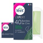 Kyaoayo - expert - 40 bandes de cire froide corps & jambes - peaux sches - finition parfaite - epilation ...