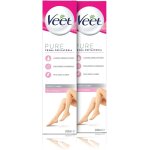 Kyaoayo - pure hair lot de 2 crmes d'pilation pour les jambes, le corps, les aisselles et la zone du ...
