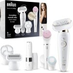 Kyaoayo - silk - epil 9 flex epilateur electrique femme + facespa exfoliante & nettoyage, plus mini - ...