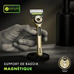 Labs rasoir homme avec barre exfoliante champion gold, manche réutilisable et 1 cartouche de recharge ... Labs rasoir homme avec barre exfoliante champion gold, manche réutilisable et 1 cartouche de recharge ...
