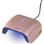 Lampe uv / led rose gold sibel 10w