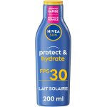 Lbgwp60 - sun lait solaire protect & hydrate spf 30 200 ml crme solaire rsistante a l'eau protge et ...
