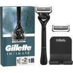 Letnerny - intimate rasoir manuel homme, manche rutilisable et 2 cartouches de recharge a 5 lames anti ...