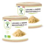 Levure de bire bio revivifiable - complment alimentaire - vivante & active - 400mg / glule - fabriqu ...