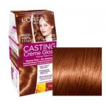 Loreal casting creme gloss numero 743 ambre piquant coloration ton sur ton sans amoniaque