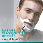 Lot de 15 recharges de lames de rasoir homme mach 3, authentiques, pack de cartouches avec un porte - ... Lot de 15 recharges de lames de rasoir homme mach 3, authentiques, pack de cartouches avec un porte - ...