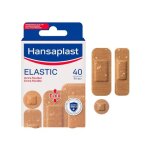 Lot de 3 bo�tes de 40 pansements elastic pr�d�coup�s extra - flexibles hansaplast