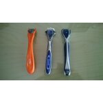 Lot de 3 rasoirs (sans lames)