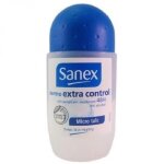 Lot de 3 sanex dermo extra control micro talc 50 ml