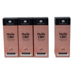 Lot 4 huiles cbd premium full spectrum 20% / 2000mg (3 flacons achets + 1 offert)