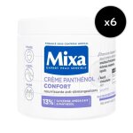 [lot de 6] cr�me panth�nol confort 400ml
