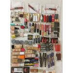 Lot de maquillage gemey maybelline max factor rimmel pink paris de 100 pieces photo alleatoire chaque ...