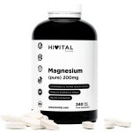Magn�sium pur 200 mg obtenu a partir de citrate de magn�sium. 240 comprim�s v�g�taliens, 8 mois de traitement. ...