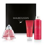 Mauboussin - coffret découverte 2023 a la folie : eau de parfum 100ml, gel douche 100ml & déodorant 200ml ... Mauboussin - coffret découverte 2023 a la folie : eau de parfum 100ml, gel douche 100ml & déodorant 200ml ...