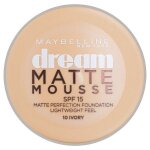 Maybelline dream matte mousse fond de teint spf15 10 ivoire 18 ml