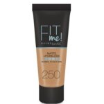 Maybelline fond de teint fit me matte et poreless - 250 beige ensoleill