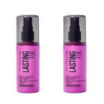 Maybelline new york - lot de 2 sprays fixateur - transparent - - 100 ml blanc