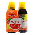 Milical draineur agrumes 2x500ml