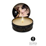 Mini bougie de massage lueur et caresse - shunga shunga chocolat