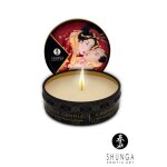 Mini bougie de massage lueur et caresse - shunga shunga vin
