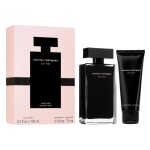 Narciso rodriguez for her travel retail eau de toilette 100ml body lotion 75ml
