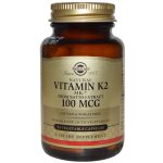 Naturel vitamine k2, 100 mcg, 50 veggie caps - solgar Naturel vitamine k2, 100 mcg, 50 veggie caps - solgar