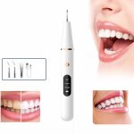 Nettoyage des dents par ultrasons en 5 parties blanc