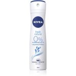 Nivea fresh natural d�odorant en spray pour femme 150 ml
