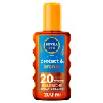 Nivea - protection sun - spray protect&bronze 200ml protection huile s�che solaire fps20
